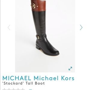 Brand new Micaele Kors Stockard tall boots